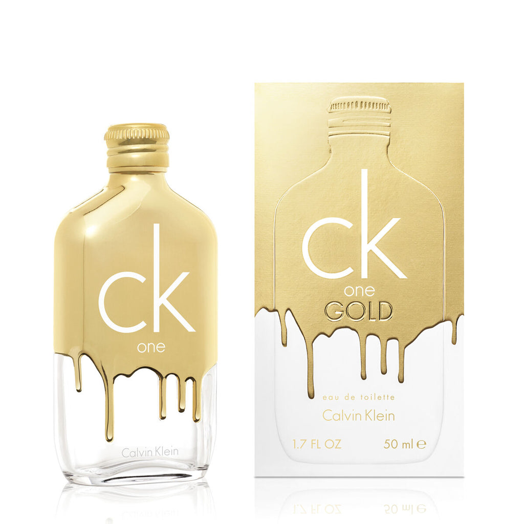 Unisex-parfüm calvin klein ck one gold edt 50 ml