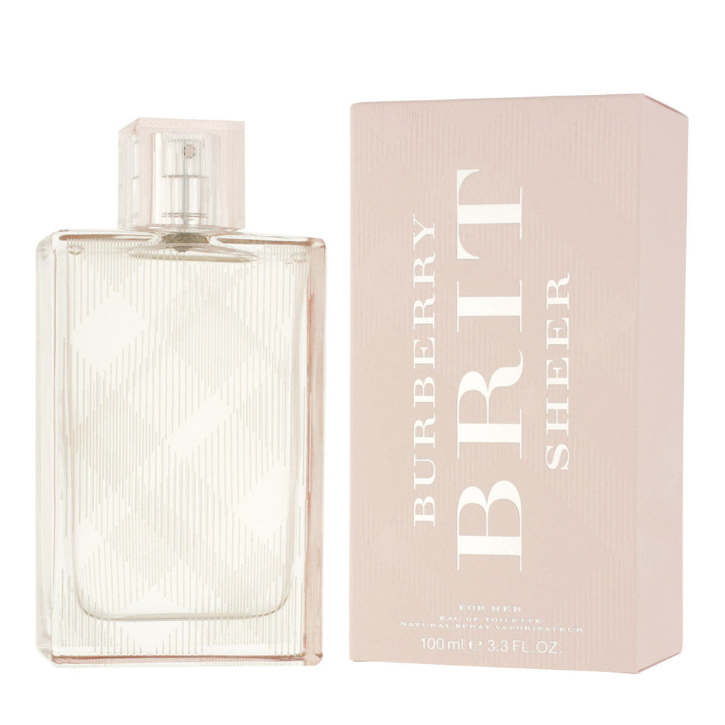 Damenparfüm burberry edt 100 ml brit sheer - schönheit