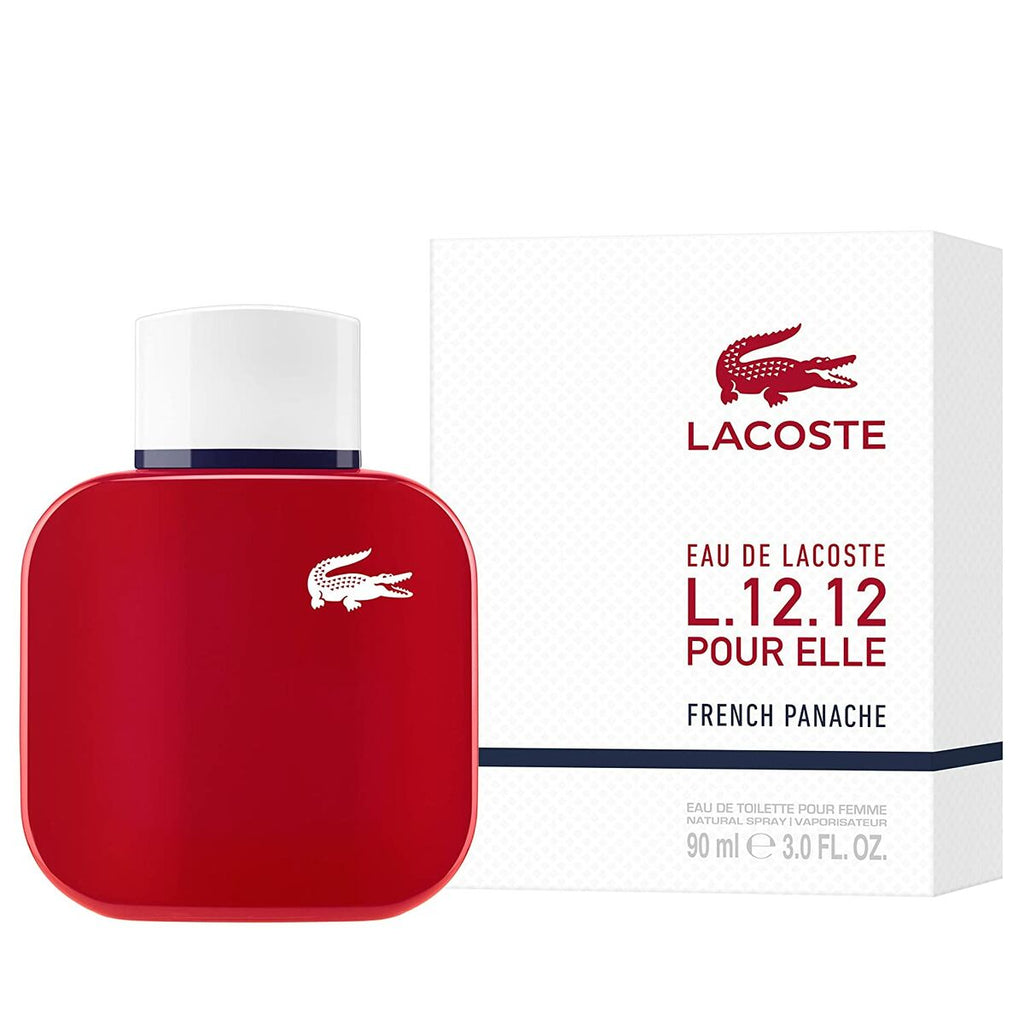 Damenparfüm lacoste l12.12 french panache edt 90 ml