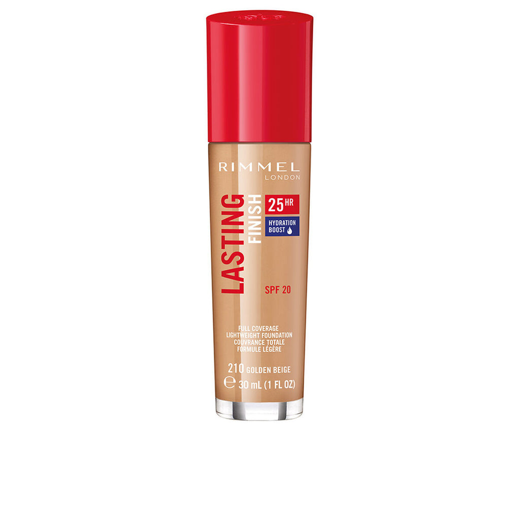 Fluid makeup basis rimmel london lasting finish nº 210 spf