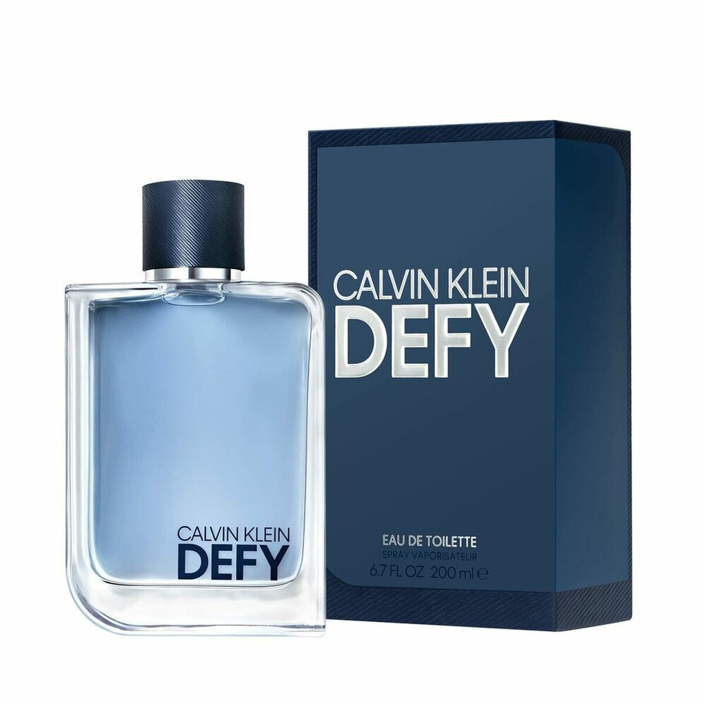 Herrenparfüm calvin klein defy edt 200 ml - schönheit