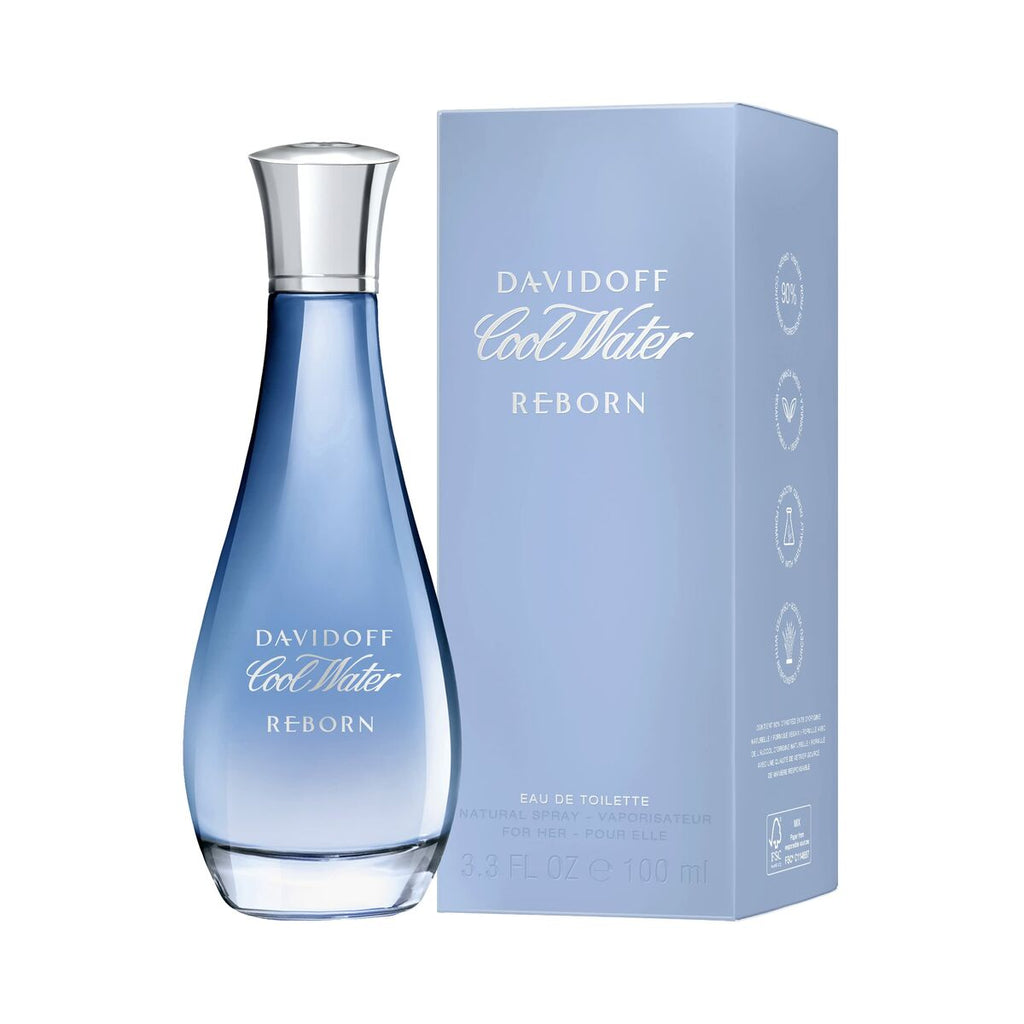 Damenparfüm davidoff cool water woman reborn edt 100 ml