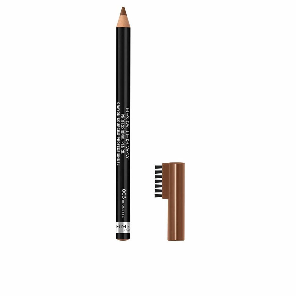 Wachsstift rimmel london brow this way 006-brunette