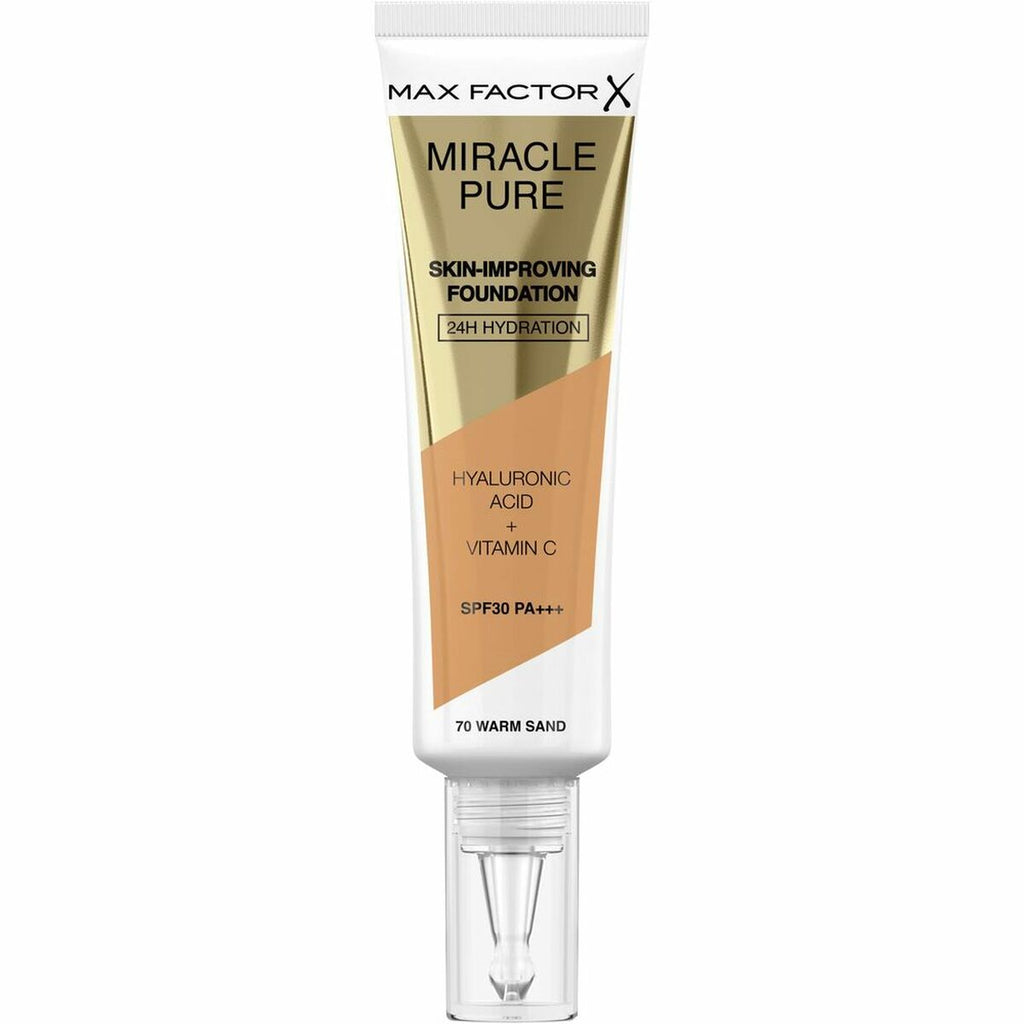 Fluid makeup basis max factor miracle pure spf 30 nº