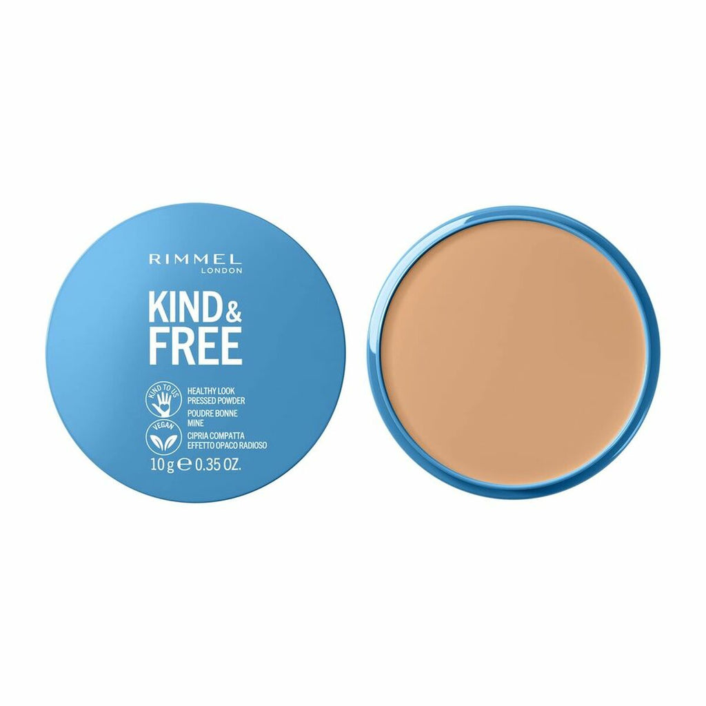 Kompaktpuder rimmel london kind & free 20-light reifend (10