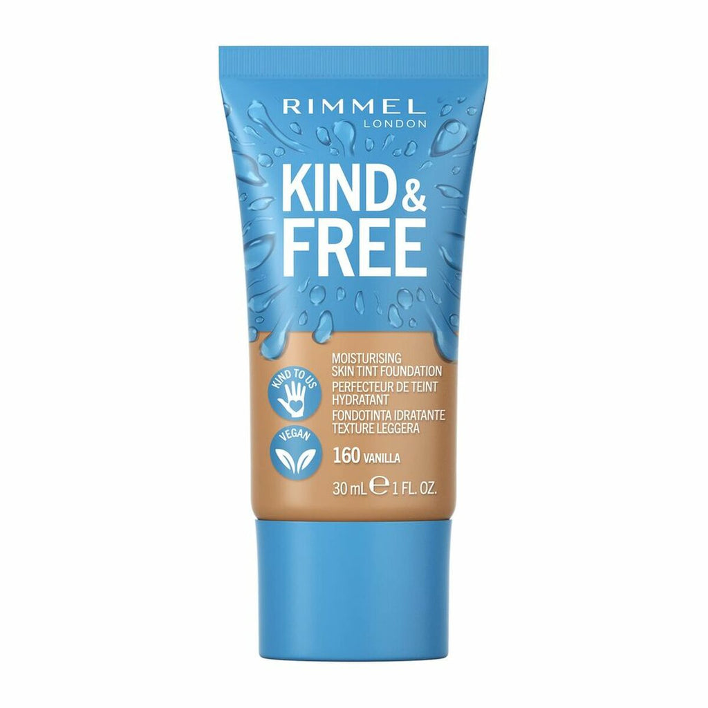 Cremige make-up grundierung rimmel london kind & free