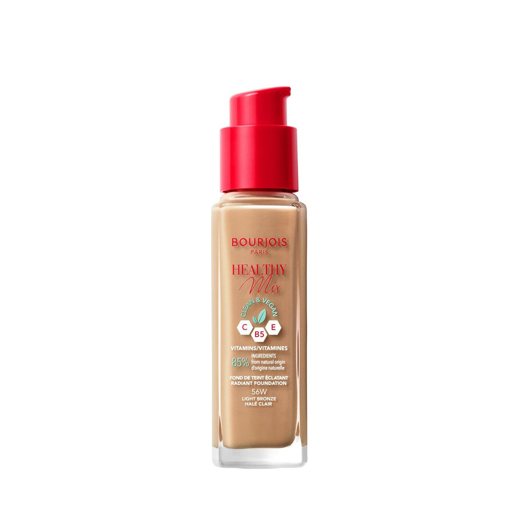 Fluid makeup basis bourjois healthy mix 56-light bronze (30