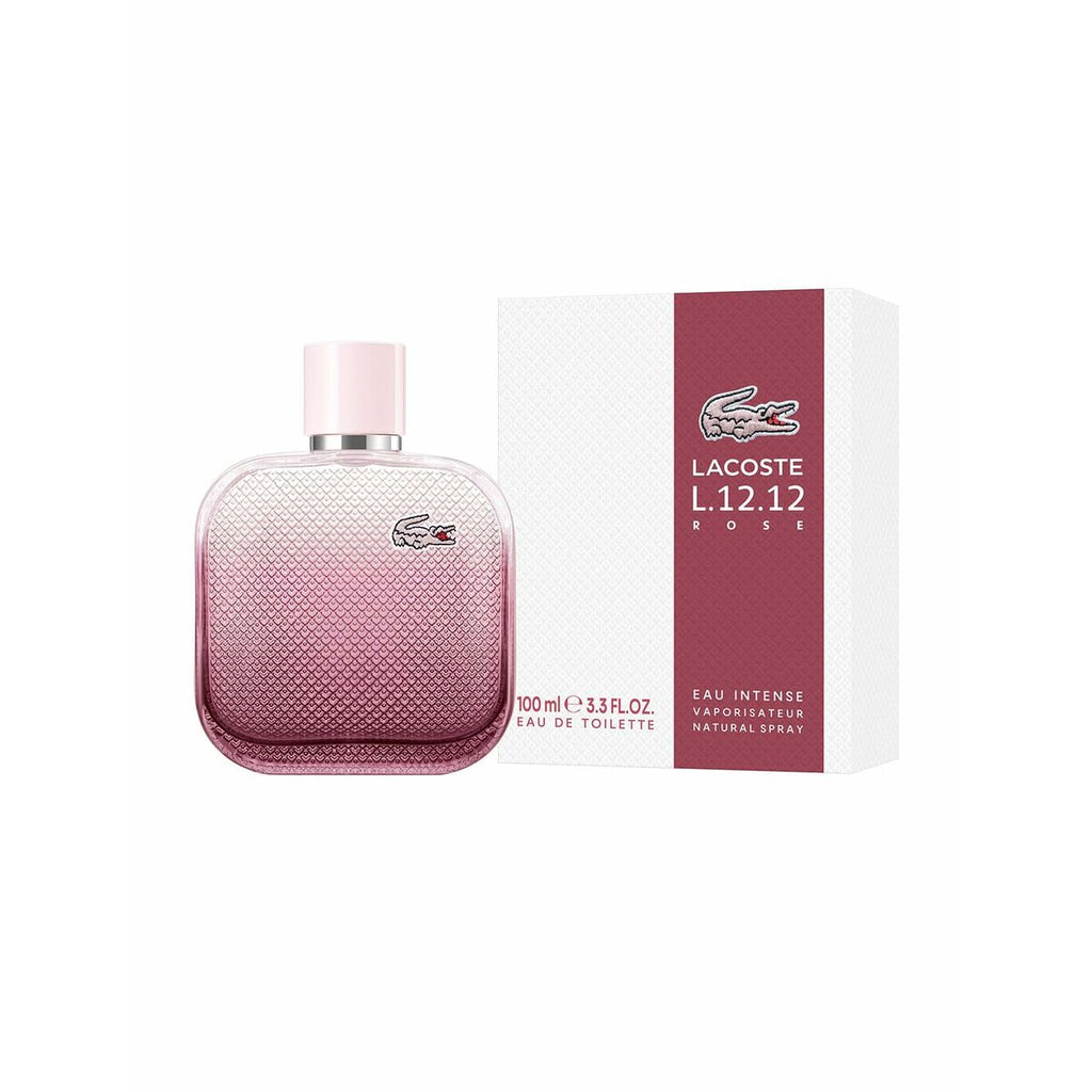 Damenparfüm lacoste edt l.12.12 rose eau intense 100 ml