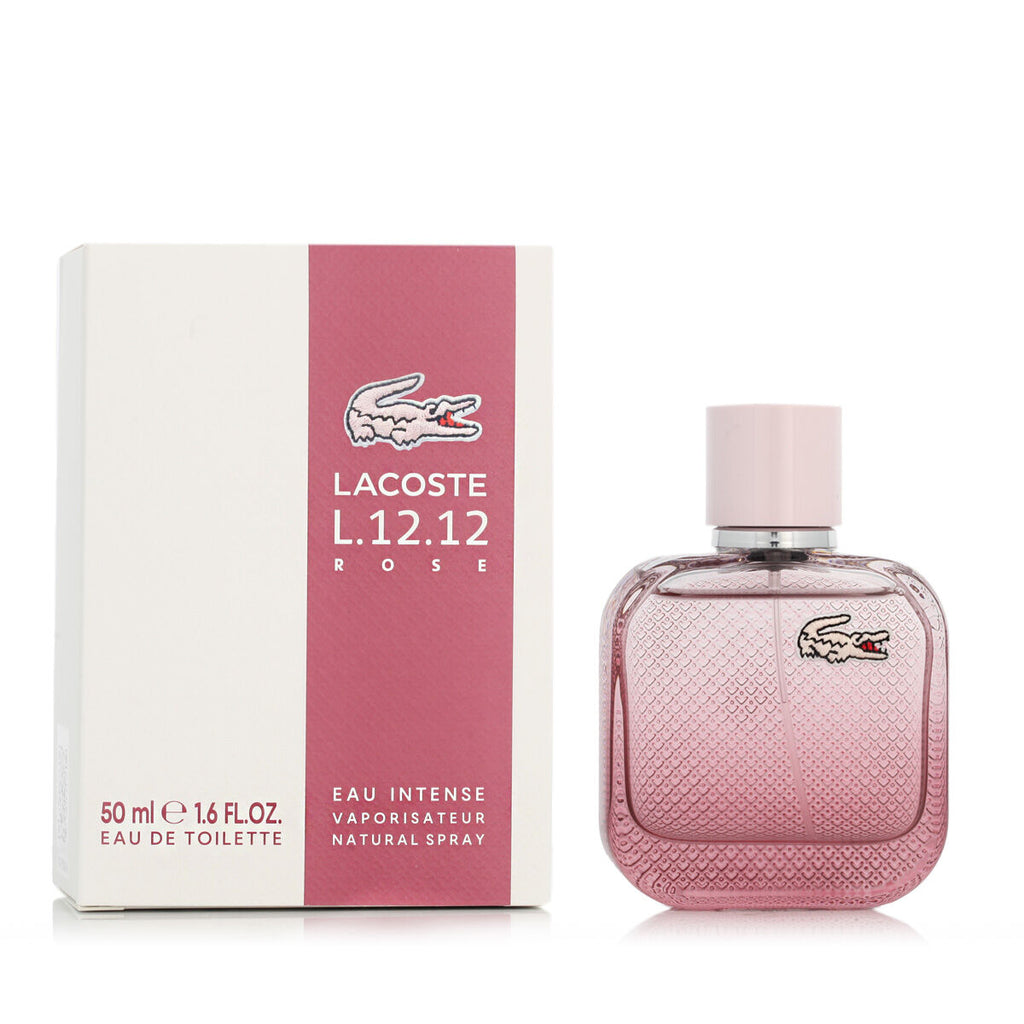 Damenparfüm lacoste edt l.12.12 rose eau intense 50 ml