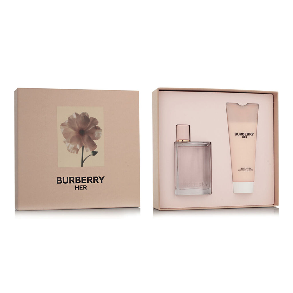 Unisex-parfüm burberry her edp 2 stücke - schönheit