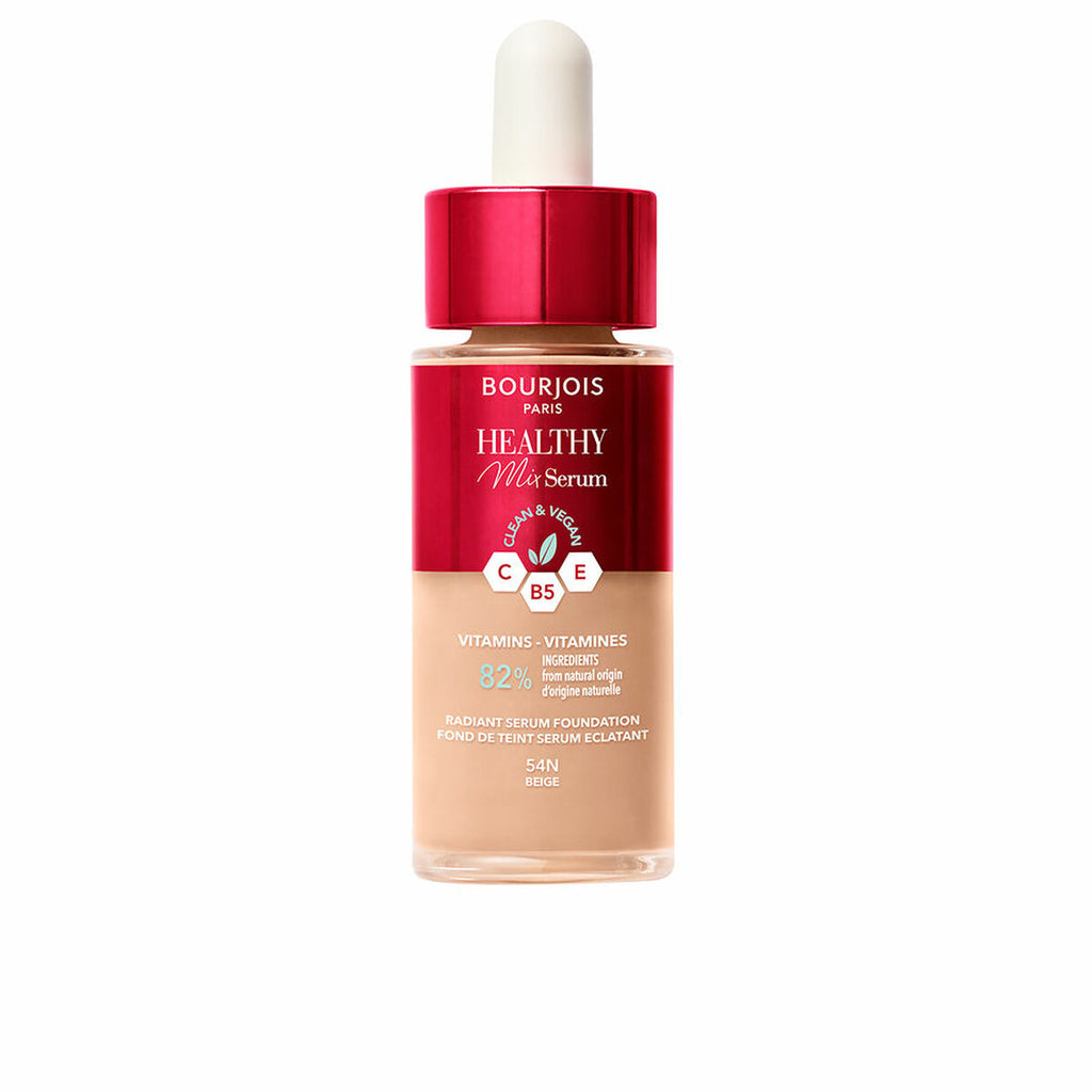 Fluid makeup basis bourjois healthy mix serum nº 54n beige