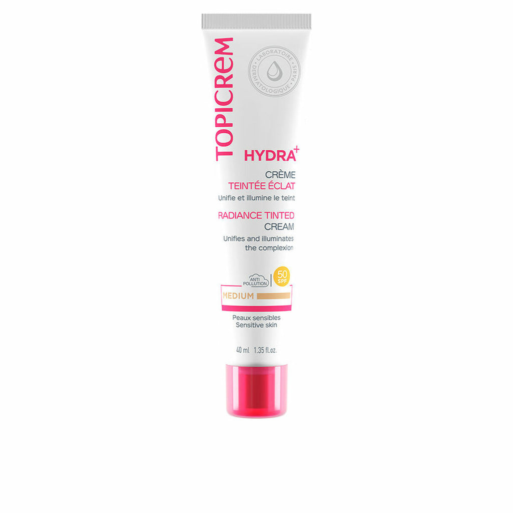 Aufhellende creme topicrem hydra + mittel spf 50 40 ml