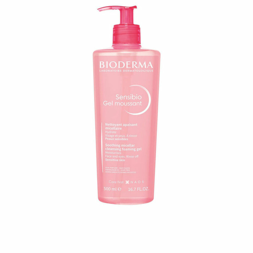 Gesichtsreinigungsgel bioderma sensibio 500 ml - schönheit