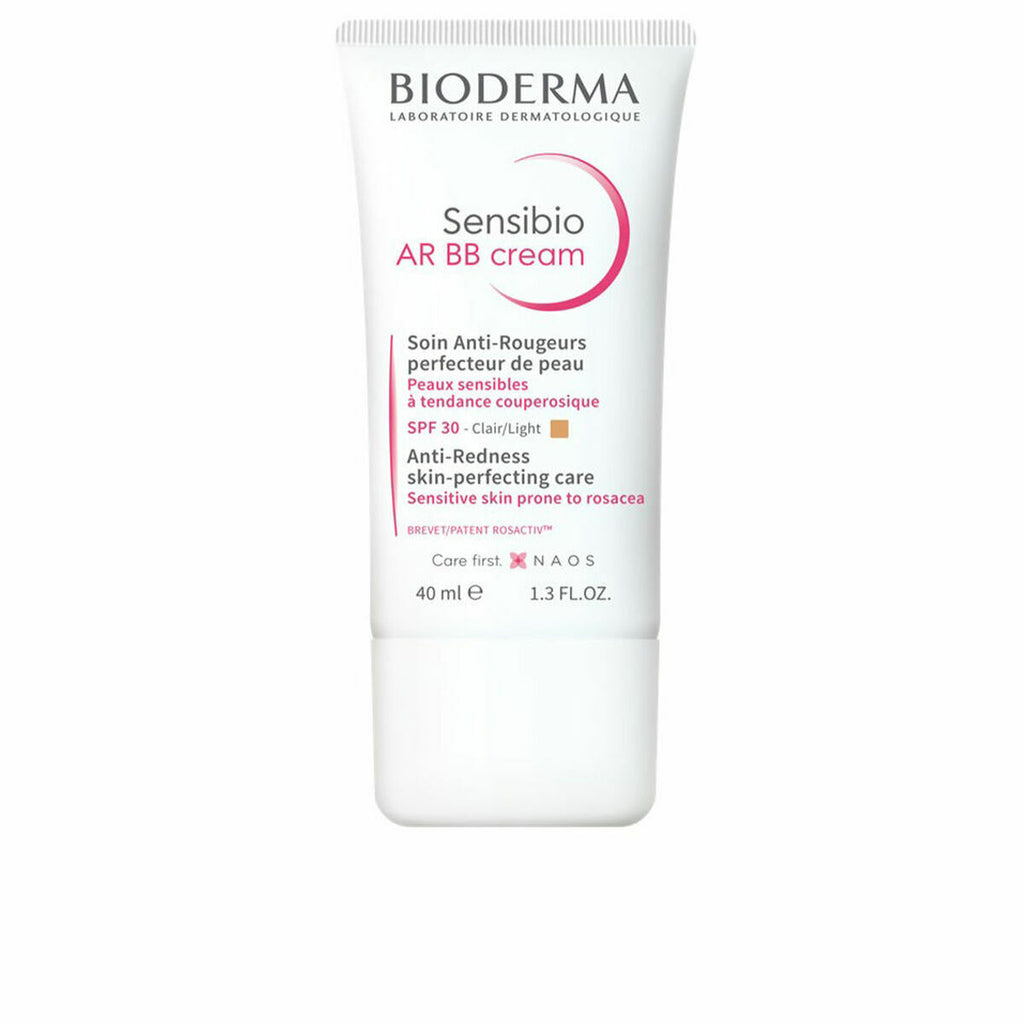 Feuchtigkeitscreme mit farbe bioderma sensibio 40 ml light