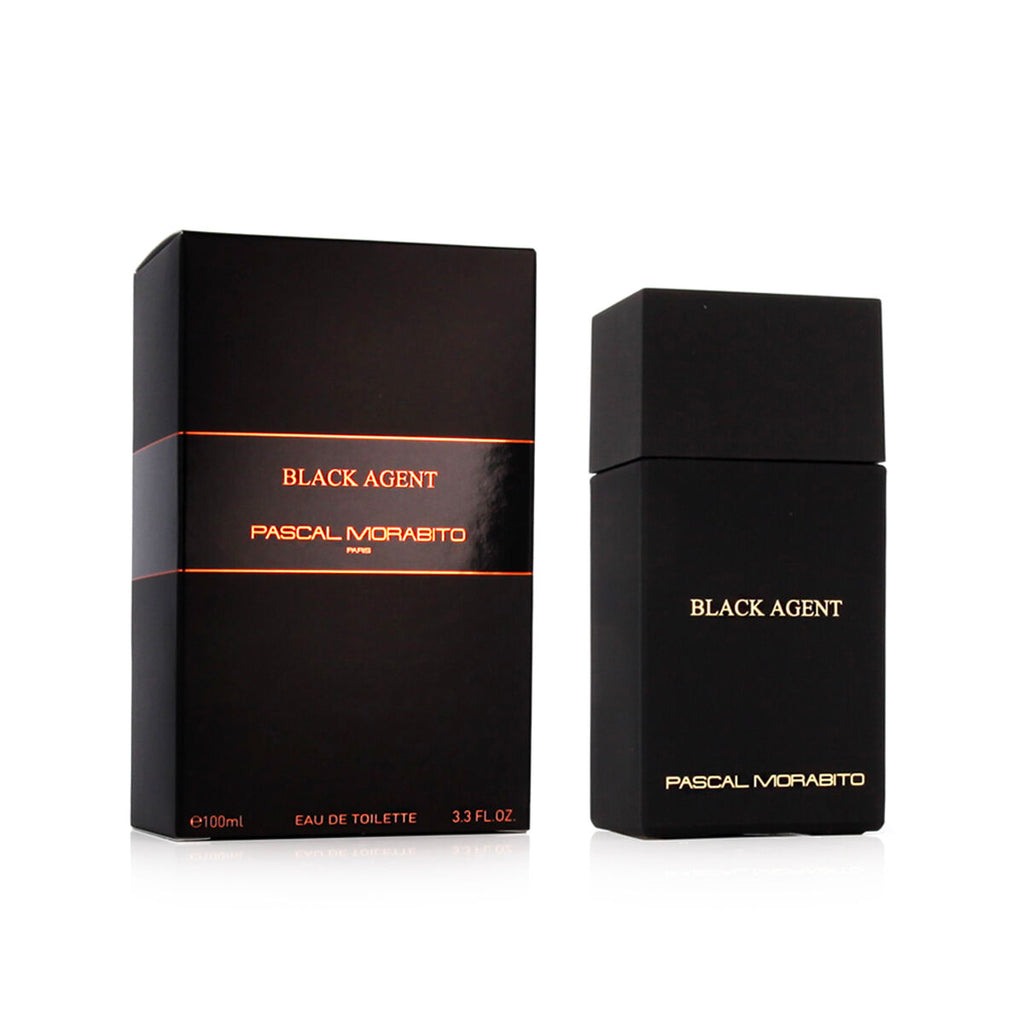 Herrenparfüm pascal morabito edt black agent 100 ml