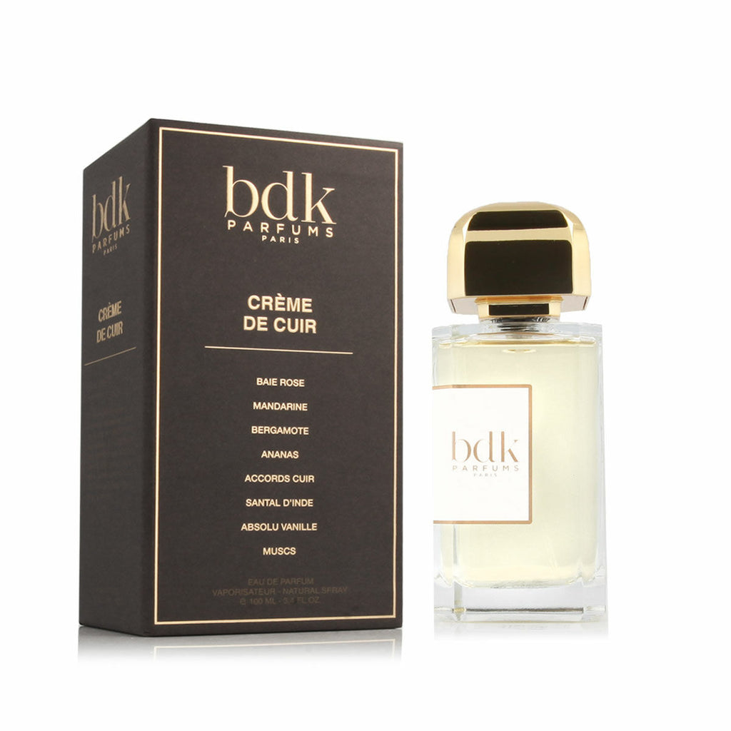 Unisex-parfüm bkd parfums crème de cuir edp 100 ml