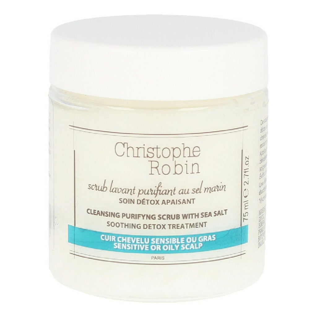 Haarpeeling christophe robin purifiying sea marine 75 ml