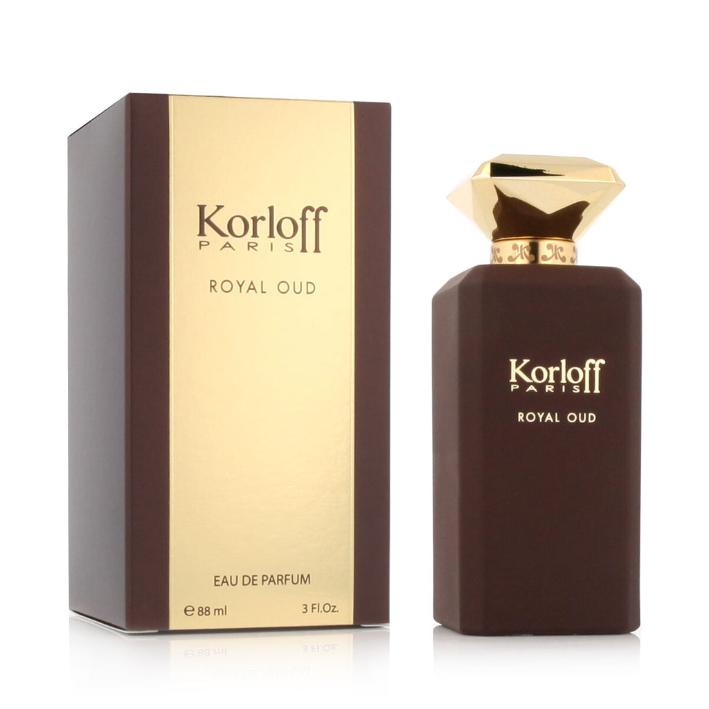 Herrenparfüm korloff edp royal oud (88 ml) - schönheit