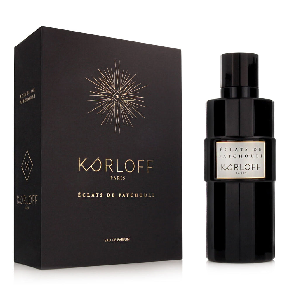 Unisex-parfüm korloff edp eclats de patchouli (100 ml)