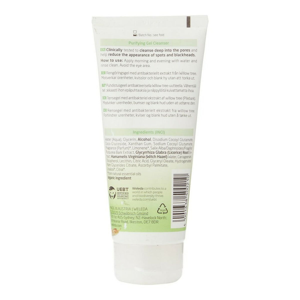 Gesichtsreiniger weleda naturally clear gel reinigende 100