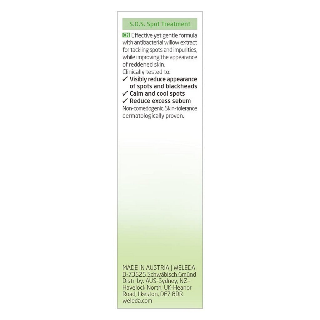 Gesichtscreme weleda naturally clear sos (10 ml)