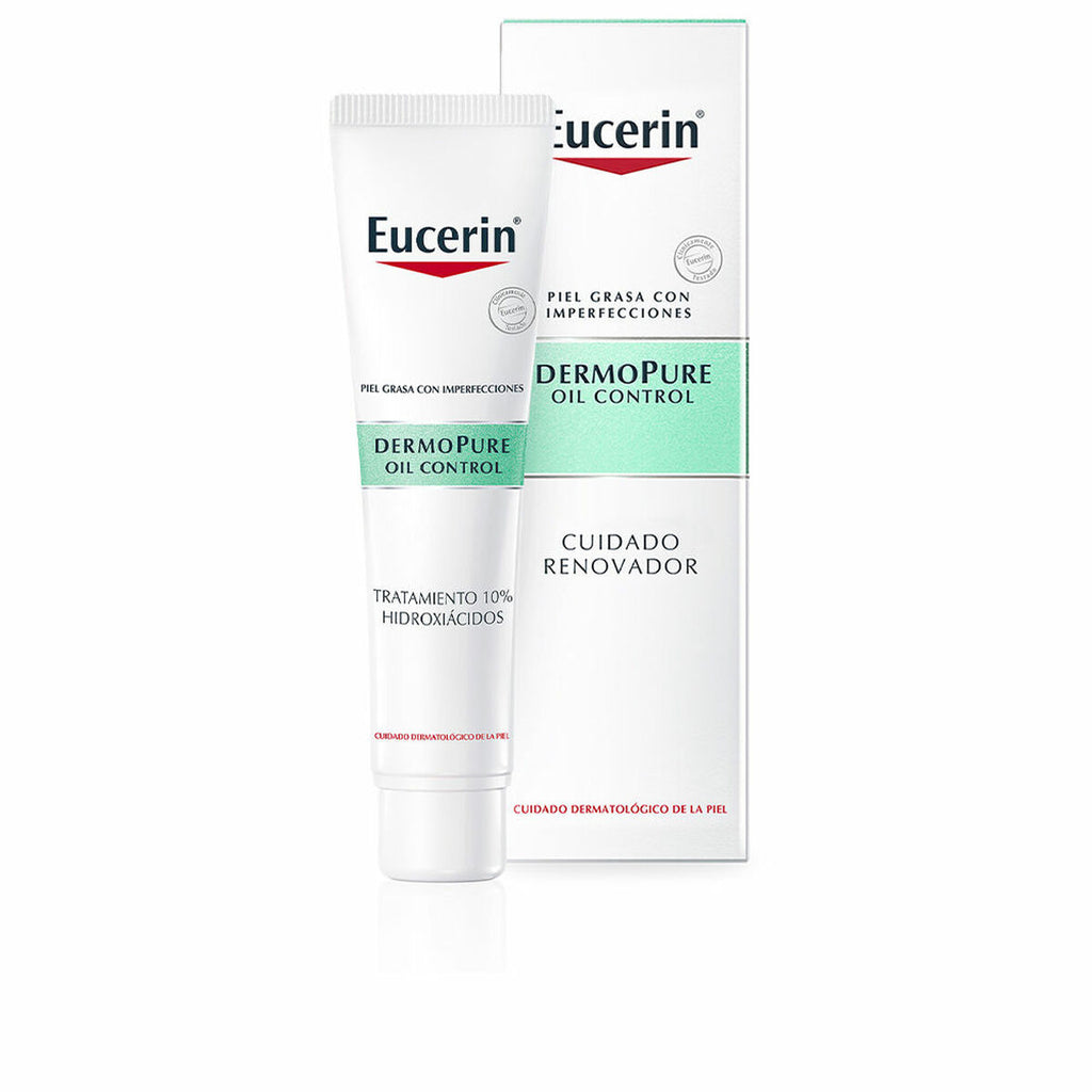 Pflege von fettiger haut eucerin dermopure 40 ml