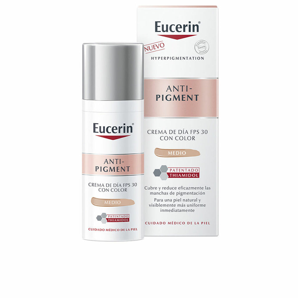 Cremige make-up grundierung eucerin anti pigment medio (50