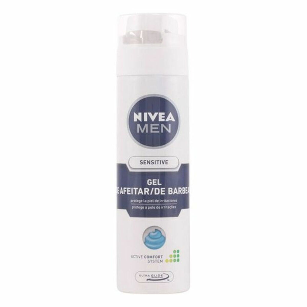 Rasiergel men sensitive nivea - 200 ml - schönheit