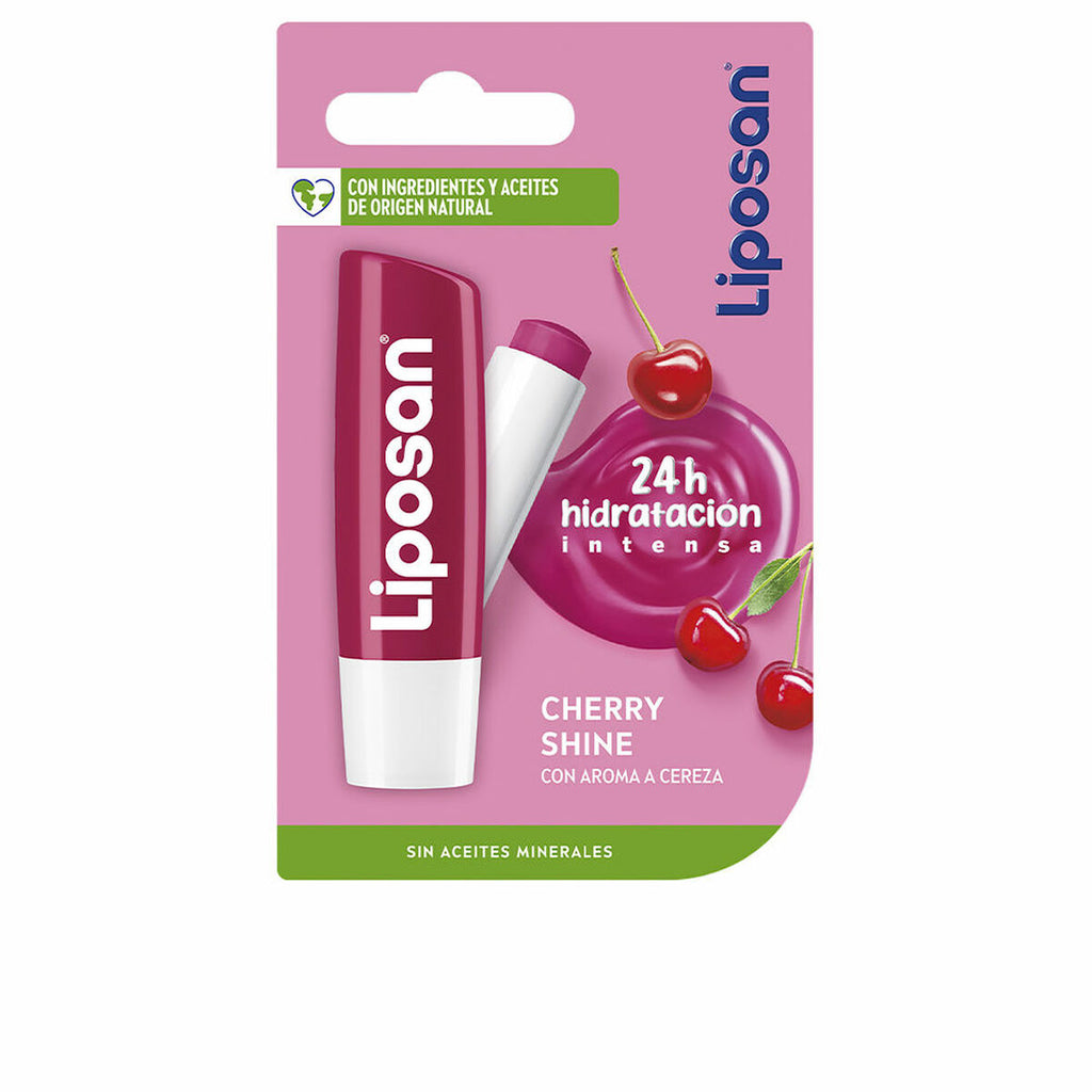 Lippenbalsam liposan cherry shine 4,8 g - schönheit