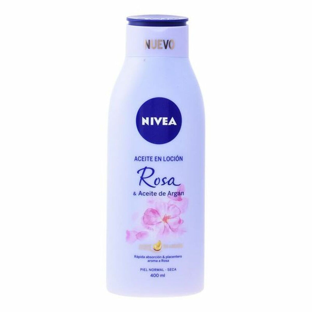 Rosa und argan lotion öl nivea aceite en locion (400 ml)