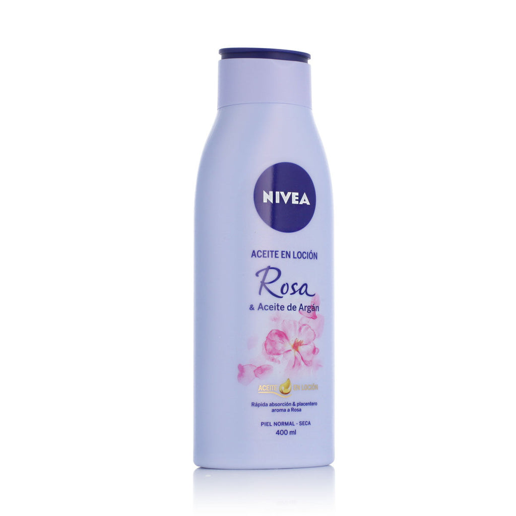 Rosa und argan lotion öl nivea 400 ml - schönheit hautpflege