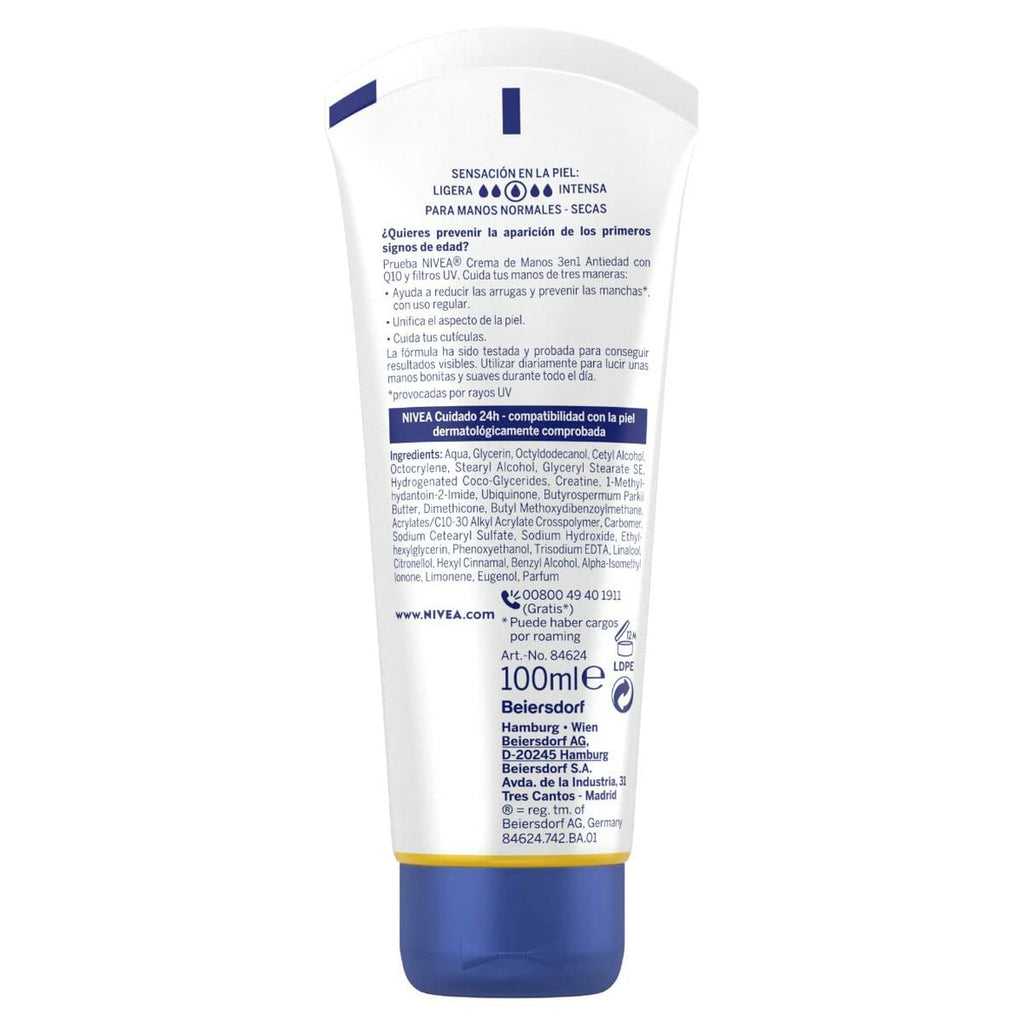 Anti-aging- handcreme nivea q10 3 in 1 100 ml - schönheit