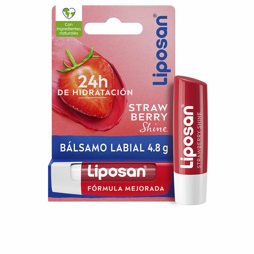 Lippenbalsam liposan strawberry shine erdbeere 4,8 g