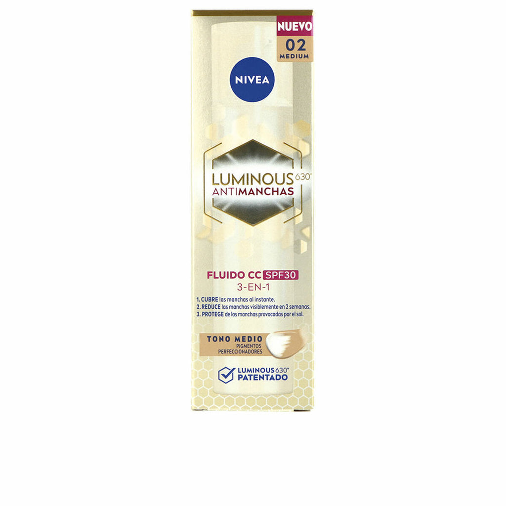 Cc cream nivea luminous 630º mittel spf 30 40 ml