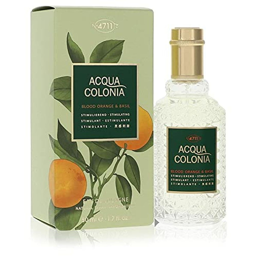 Unisex-parfüm 4711 edc 50 ml acqua colonia blood orange &