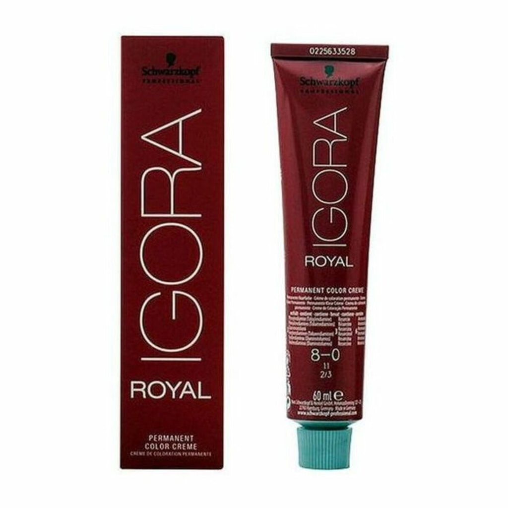 Dauerfärbung igora royal schwarzkopf 8-0 nº 9.0-rubio muy