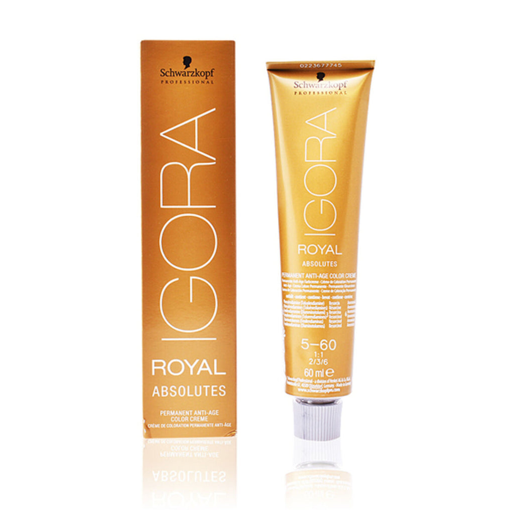 Antiaging färbungsgel igora absolutes n5-60 schwarzkopf