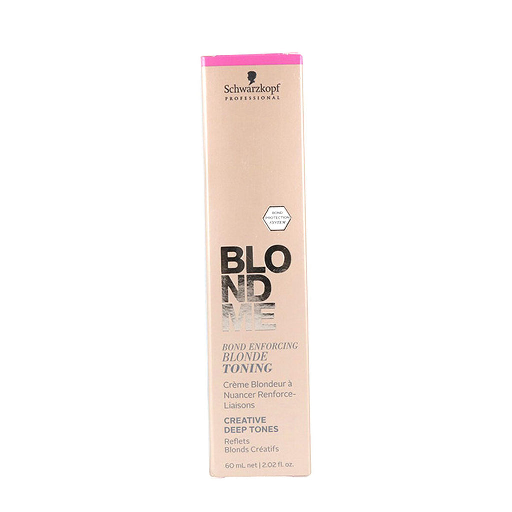 Dauerfärbung blondme toning intense schwarzkopf hellbraun