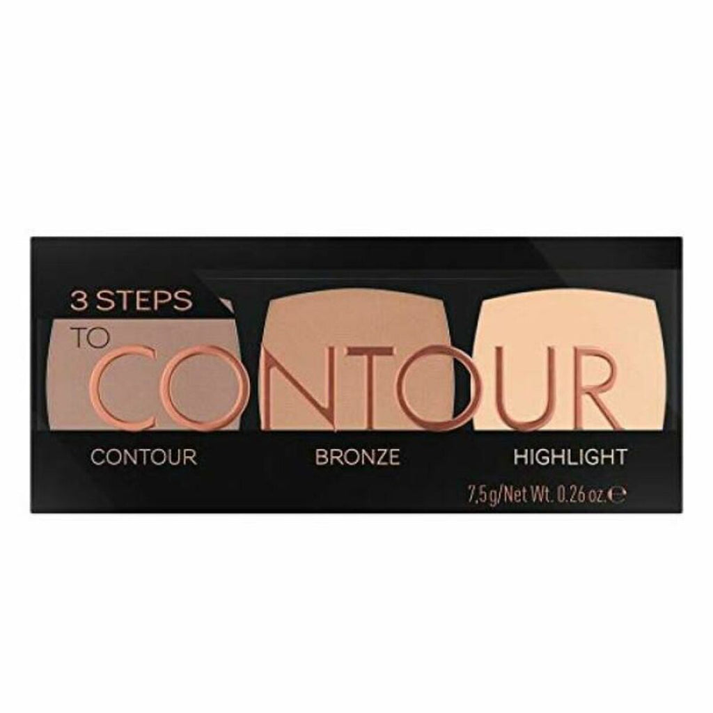 Puder make-up catrice 3 steps to contour palette (7,5 g)