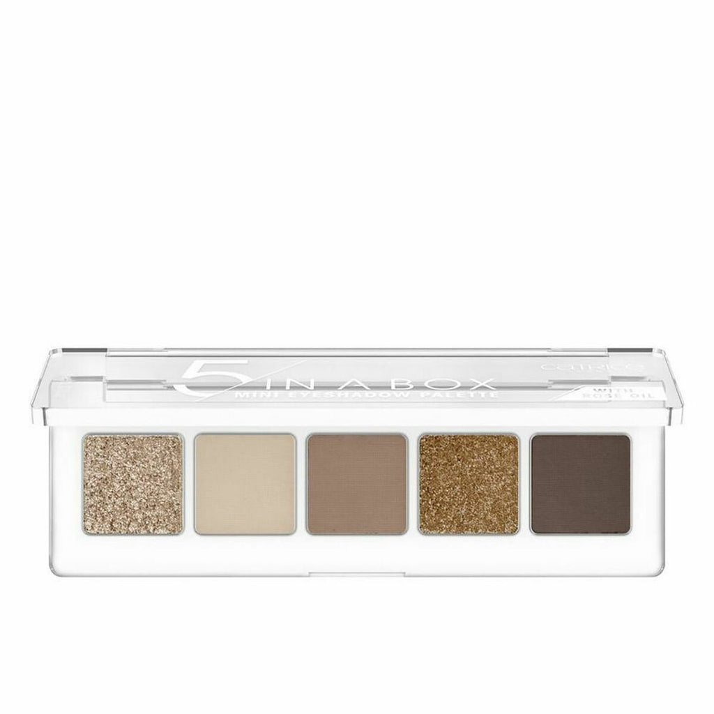 Palette mit lidschatten catrice 5 in a box nº 010-golden