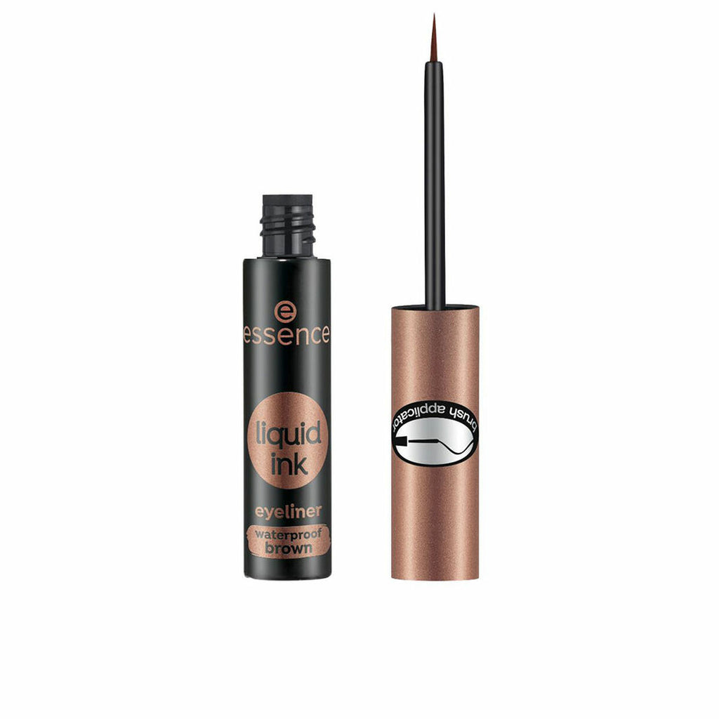 Eyeliner essence liquid ink water resistant nº 02-brown 3