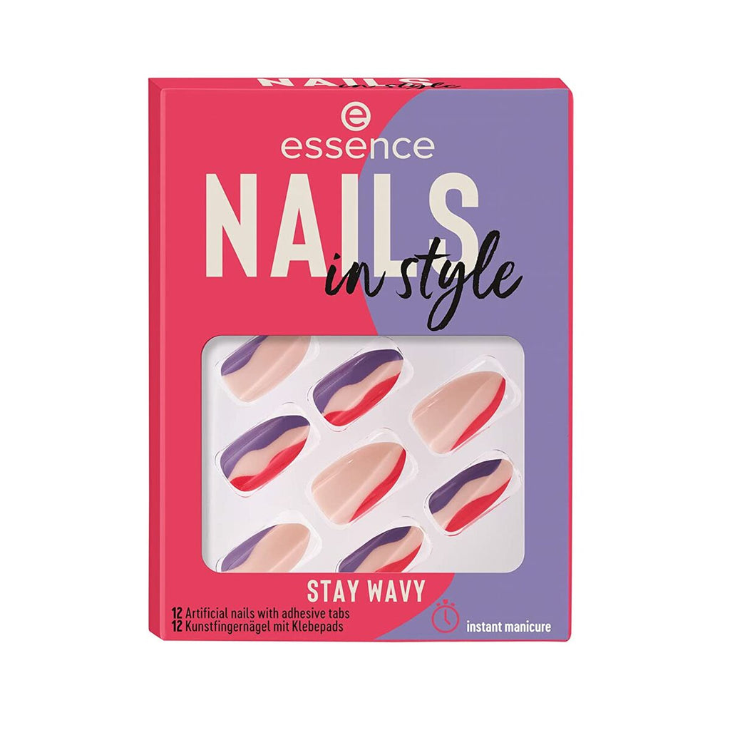 Falsche nägel essence nails in style stay wavy