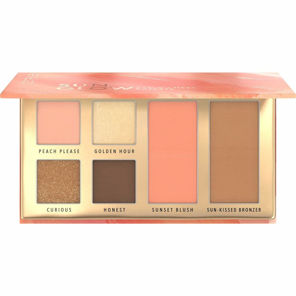 Palette mit lidschatten catrice sun glow 10 g - schönheit