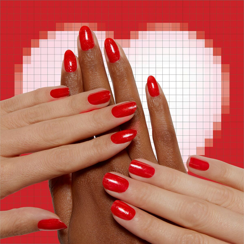 Nagellack opi me myself and opi left your texts on red 15