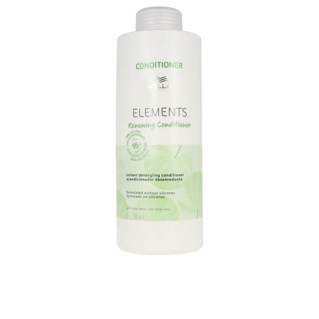 Aufbauspülungsbalsam wella elements (1000 ml) - schönheit