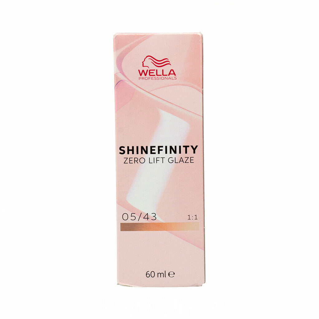 Dauerhafte coloration wella shinefinity color nº 05/43 60