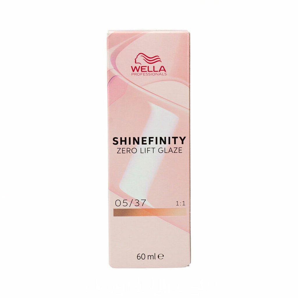 Dauerhafte coloration wella shinefinity nº 05/37 (60 ml)