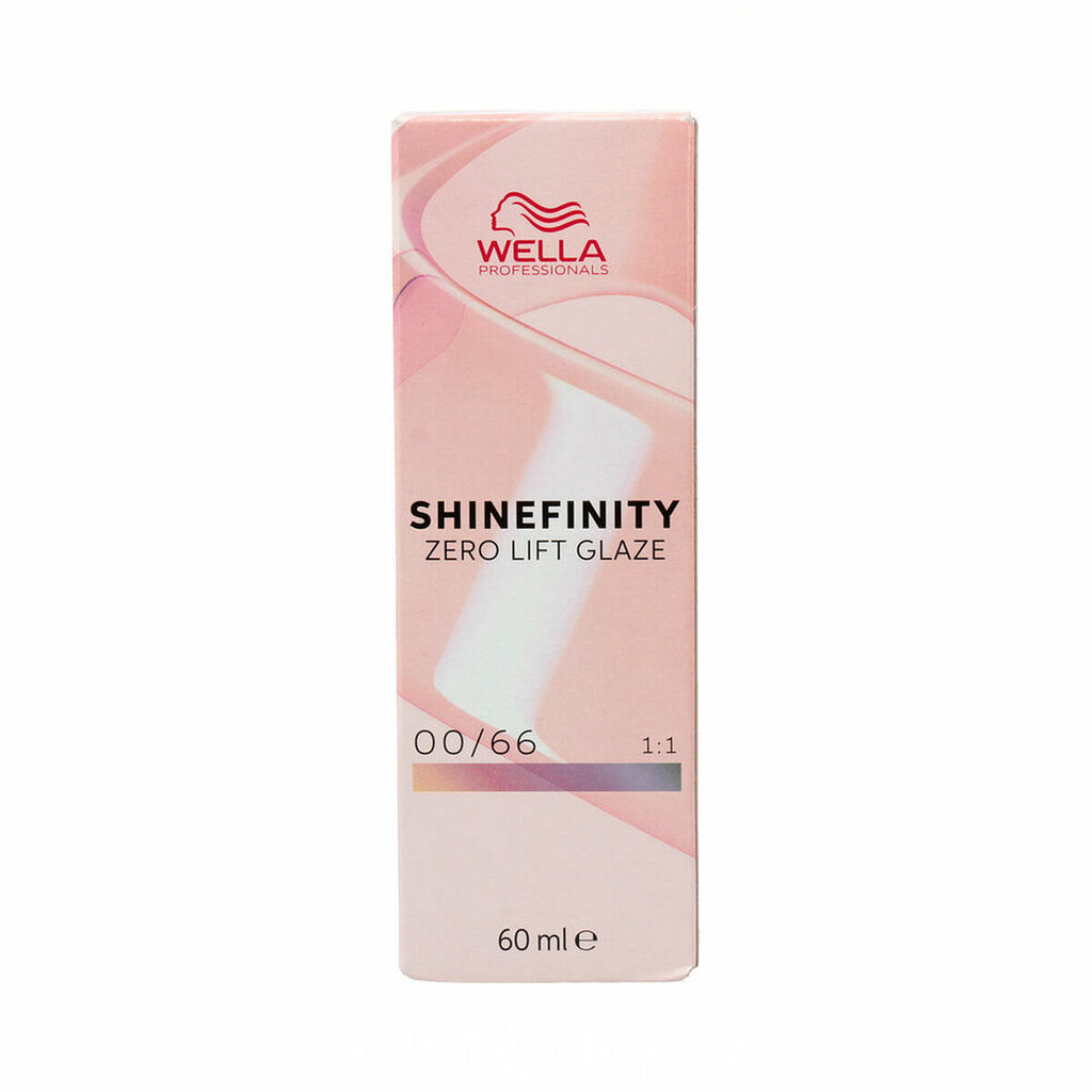 Dauerhafte coloration wella shinefinity nº 00/66 (60 ml)