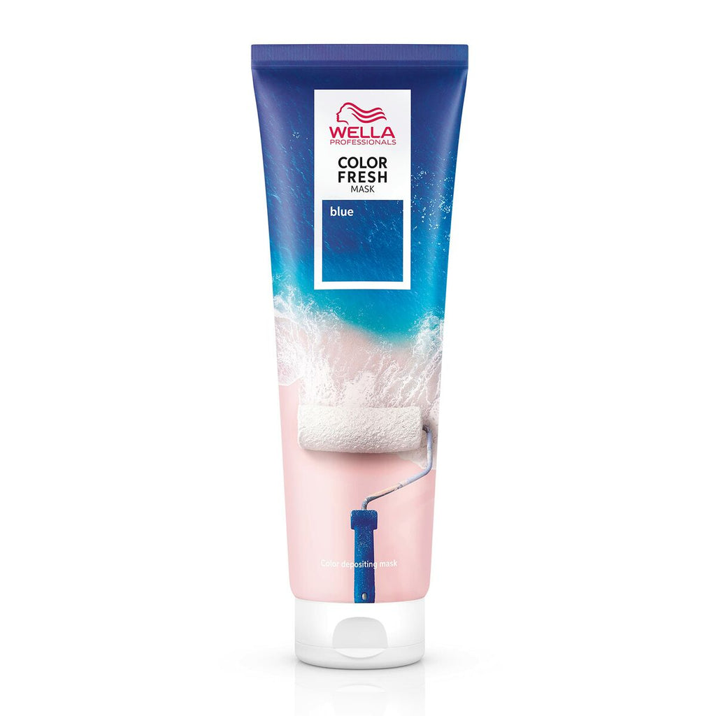 Maske für farbpigmente wella color fresh blau 150 ml