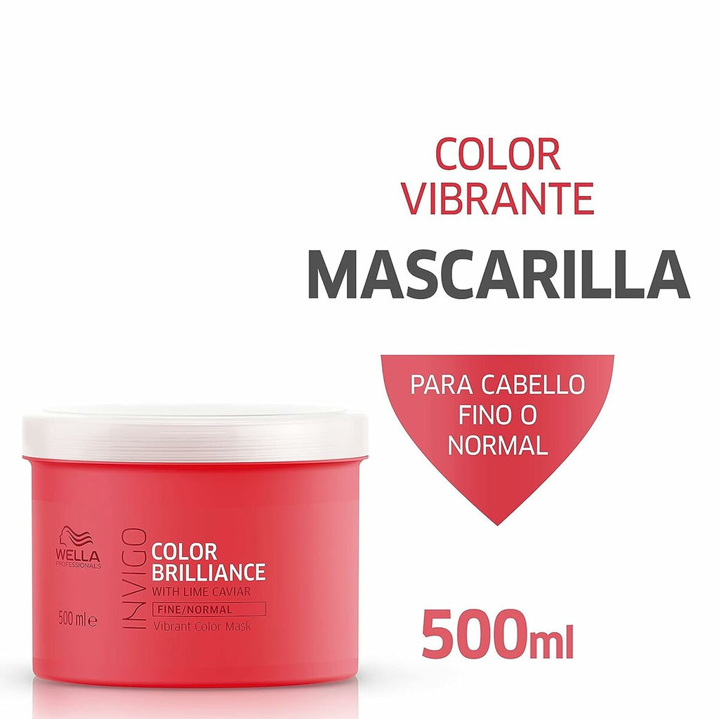 Haarmaske wella invigo color brilliance 500 ml - schönheit